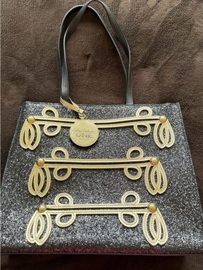 Michael Jackson ONE Glitter ToteBag 🌟Black & Gold! EPIC for the NEW MOVIE!!!🍿 🎥